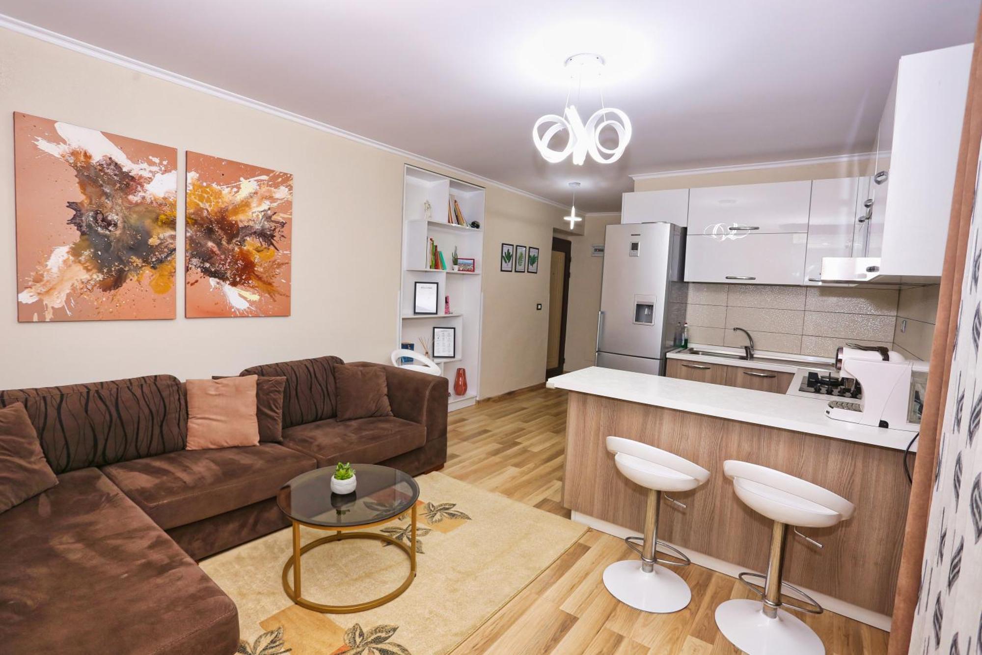 R&B City Center Apartment ติรานา ภายนอก รูปภาพ