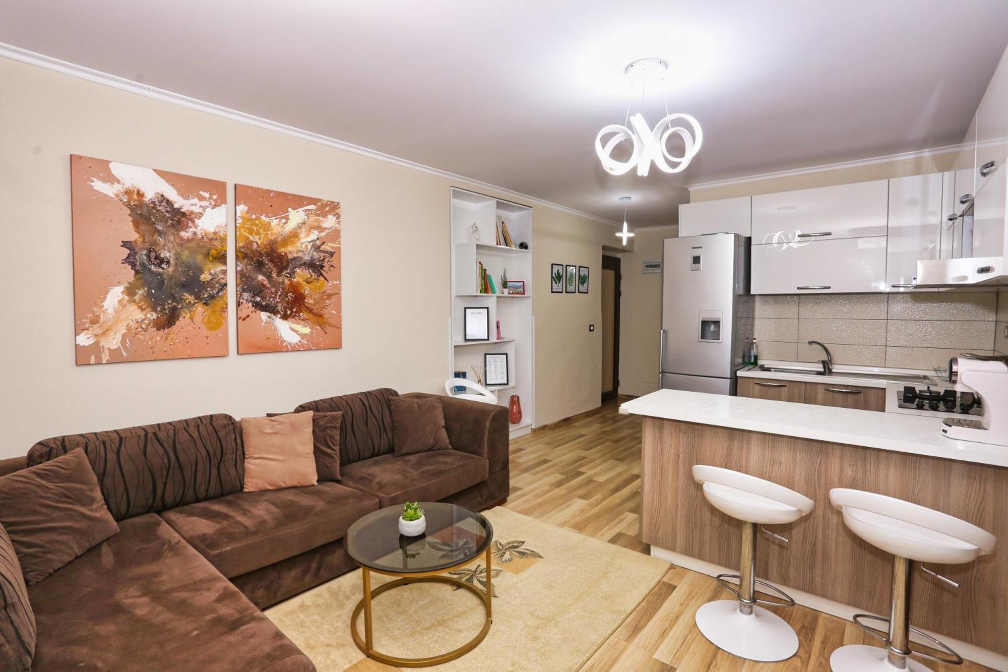 R&B City Center Apartment ติรานา ภายนอก รูปภาพ