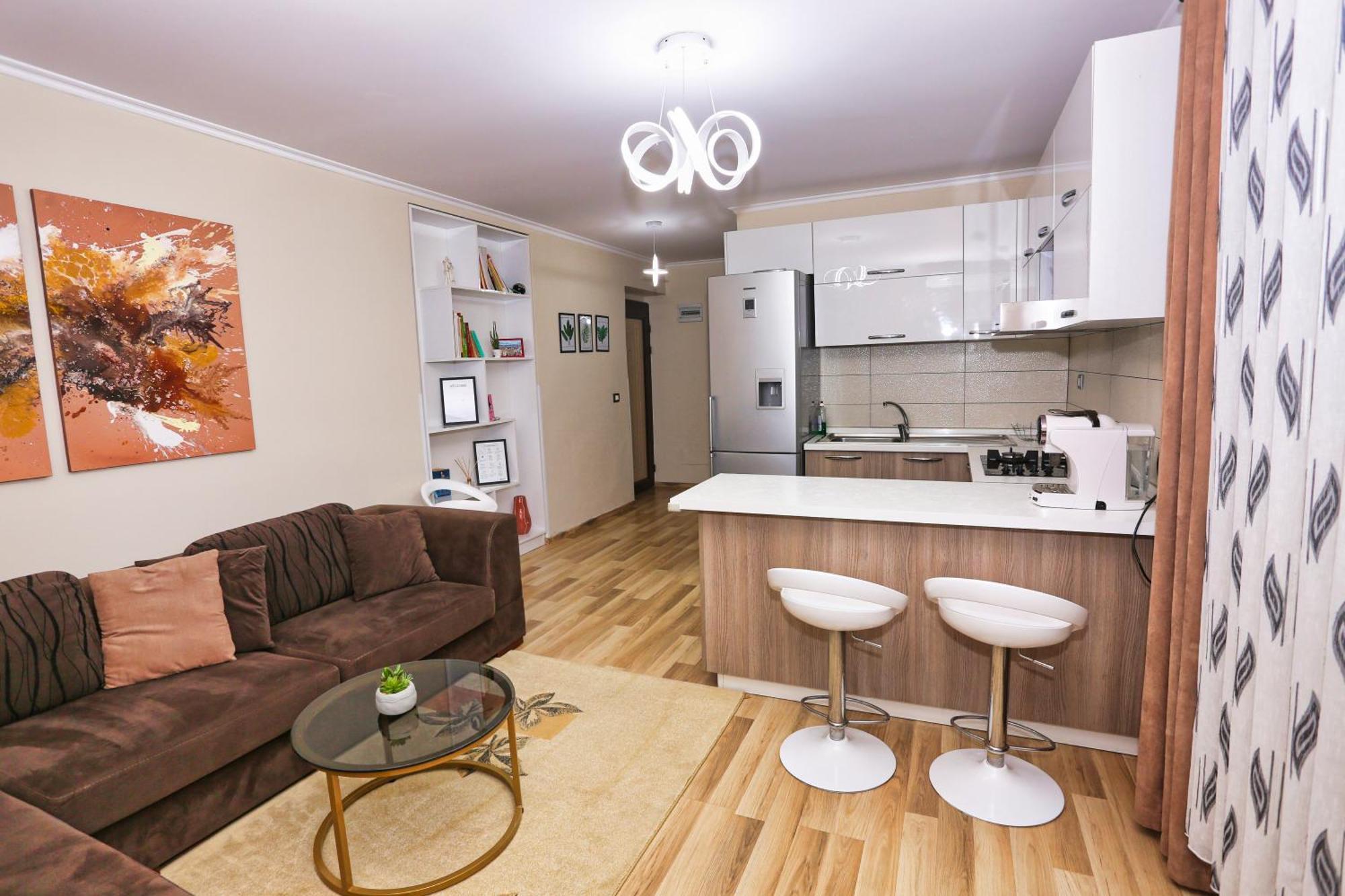 R&B City Center Apartment ติรานา ภายนอก รูปภาพ