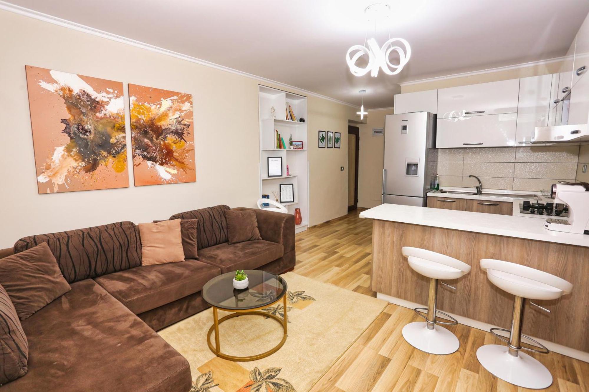 R&B City Center Apartment ติรานา ภายนอก รูปภาพ